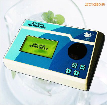 濰坊食鹽碘快速測定儀